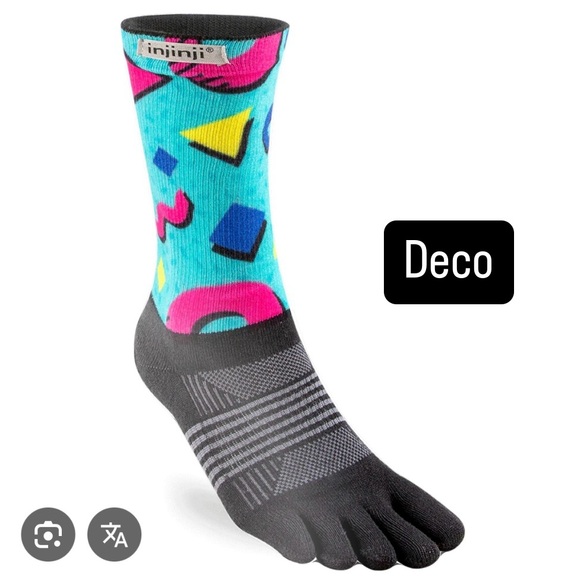 Injinji Spectrum Women's Trail Midweight Crew. Size Small - Picture 1 of 2